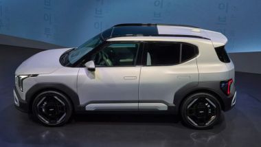 Kia EV2: in poco pi&ugrave; di 4 metri di lunghezza un design robusto, moderno e piacevole