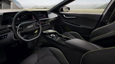 Kia EV6 GT: il posto guida