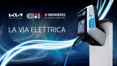 Kia: con Mennekes e Eicom nasce "La Via Elettrica"