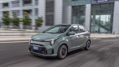 Kia Picanto 2024: agile e svelta in città grazie alle dimensioni taglia small