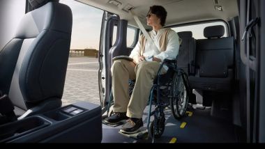 Kia PV5 WAV: l'interno del van elettrico coreano che ispira il PV5 WAV appena svelato