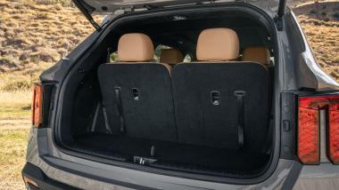 Kia Sorento 2024, trunk in 7-seat configuration