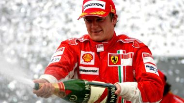 Kimi Raikkonen - Campione del Mondo 2007 con la Ferrari