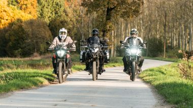 KTM 390 Adventure, Benelli TRK 502 X e Honda CB500X: la sfida tra crossover entry level