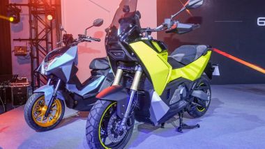 Kymco CV-R5, il nuovo scooter adventure a EICMA?