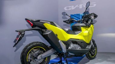 Kymco CV-R5, vista posteriore