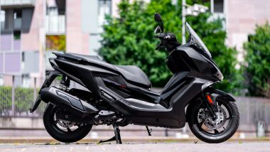 Kymco Downtown 350 GT: vista laterale