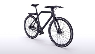 La Angell e-bike in color nero opaco