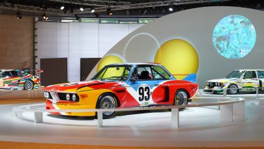 La Art Car BMW che sarà in mostra all'Urban Store di via De Amicis