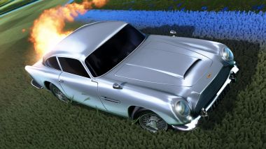 La Aston Martin DB5 del 1963 di 007 in Rocket League