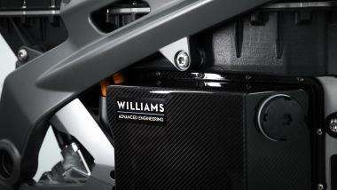 La batteria sviluppata da Williams per la Triumph TE-1 Project