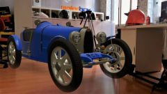 Il car configurator delle Bugatti Baby II per bambini