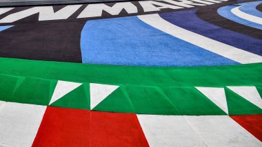 La colorazione della pista di Misano Adriatico - Marco Simoncelli Misano World Circuit