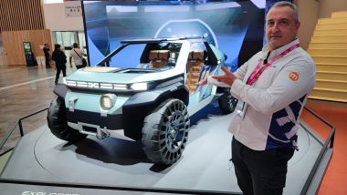 La concept Dacia Manifesto al Salone di Parigi 2022