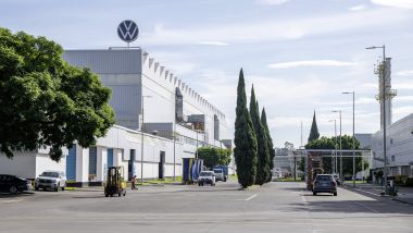 La fabbrica Volkswagen di Puebla, in Messico