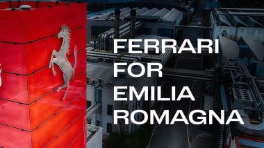 La Ferrari ha donato 1 milione di euro per le popolazioni colpite dall'alluvione in Emilia-Romagna | Foto: Instagram @ferrari