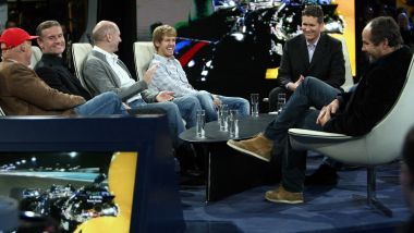 La festa del titolo Red Bull nel 2010 negli studi di Servus TV