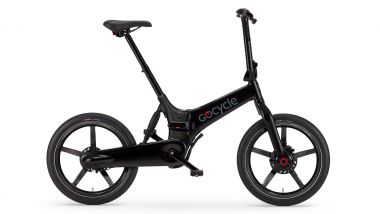 La Gocycle G4i+ di colore nero lucido