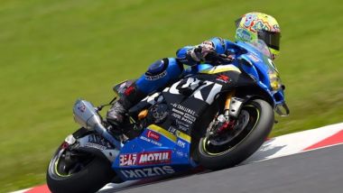 La GSX-R1000 sperimentale in azione alla 8h di Suzuka