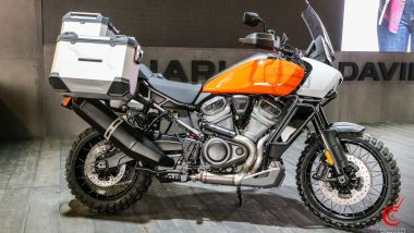 La Harley-Davidson Pan America presente al Motor Bike Expo di Verona