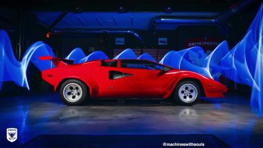 La Lamborghini Countach rimessa a nuovo con il car detailing