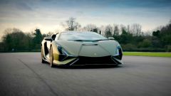 Lamborghini Sian in drift dal video di Top Gear