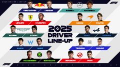 Con l'annuncio di Hadjar in RB, ecco la lineup completa della Formula 1 2025