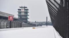 La magia di Indianapolis sotto la neve