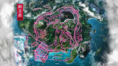 La mappa open world di JDM: Japanese Drift Master