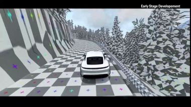 La modellazione di una strada per il videogame Porsche Virtual Roads