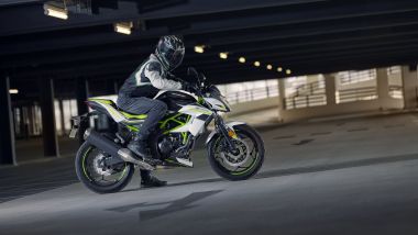 La nuova Kawasaki Z125 per il 2021
