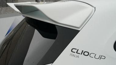 La nuova Renault Clio Cup 2021: dettaglio dello spoiler posteriore