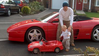 La passione per Ferrari comincia da piccoli