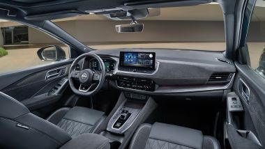 La plancia della Nissan Qashqai e-Power