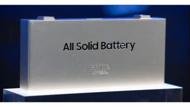 La prima batteria allo stato solido presentata da Samsung