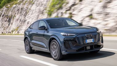 La prova su strada della Audi SQ6 e-tron Sportback 2025