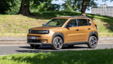 La prova su strada della Fiat Grande Panda Elettrica