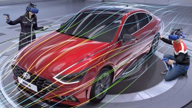 La realtà virtuale di Kia e Hyundai permetterà il lavoro in contemporanea di un team di venti persone