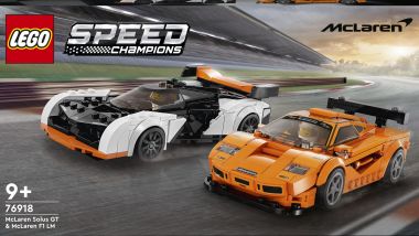 La scatola del set Lego Speed Champions McLaren 