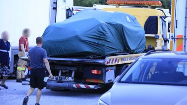 La Skoda Octavia RS coinvolta nell'incidente