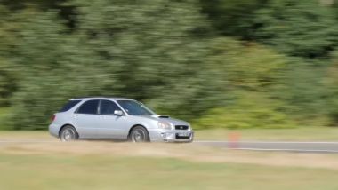La Subaru Impreza WRX Wagon impiegata nel test