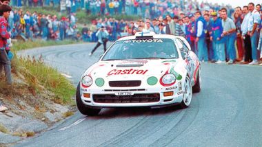 La Toyota Celica di Kankkunen per il WRC 1995