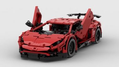 Lamborghini Aventador SV Lego: cura dei dettagli eccezionale
