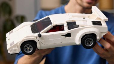Lamborghini Countach Lego: il modellino riprodotto con 1.506 pezzi