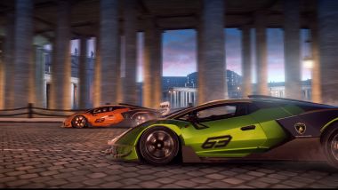 Lamborghini Essenza SCV12 in Asphalt 9 Legends: un'immagine del gioco
