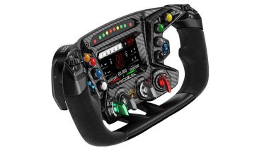 Lamborghini Essenza SCV12 Sim Racing Steering Wheel by Moza Racing, 3/4