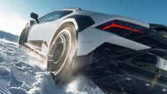 In video la nuova Lamborghini Huracan Sterrato sulle piste da sci