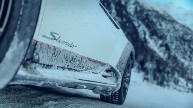 Lamborghini Huracán Sterrato: la neve e il ghiaccio senza problemi con il drive mode Rally