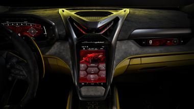 Lamborghini IA: la plancia di comando della Fenomeno, supercar del Toro in edizione limitata