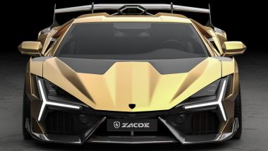 Lamborghini Revuelto Stage Two: gli elementi del kit applicati senza bucare la carrozzeria